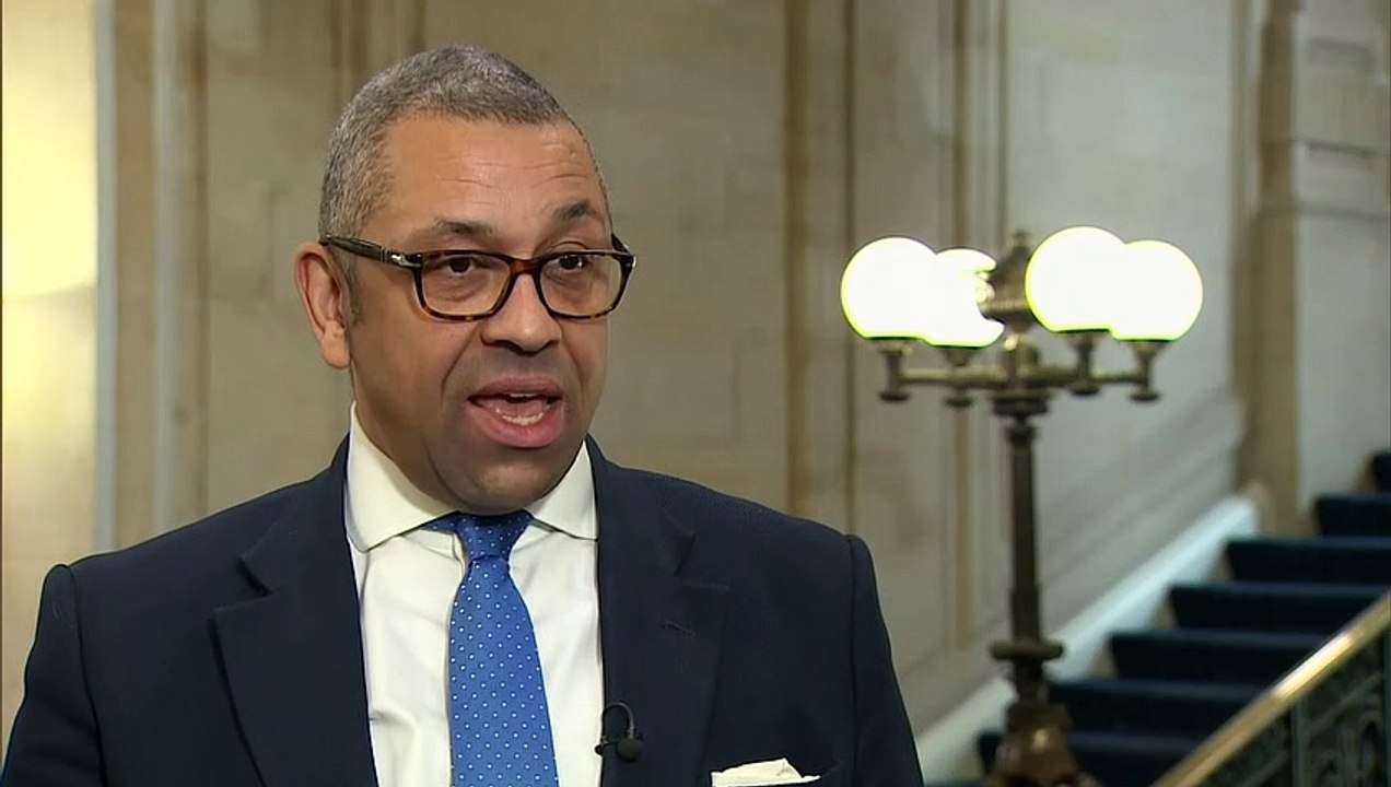 Cleverly: Nato troops at Russia border not provocative