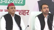 Akhilesh- jayant chaudhary slams CM Yogi during PC