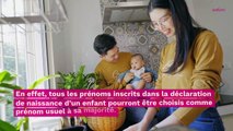 Combien de prénoms ai-je le droit de donner à mon bébé ?