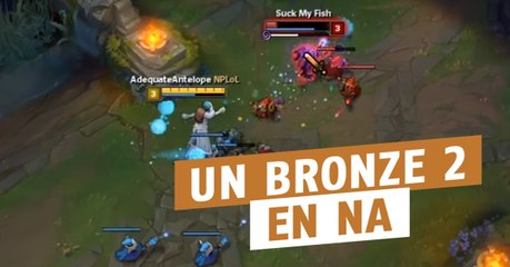 League of Legends : il réalise un montage de ses plus belles actions en Bronze 2 sur le serveur NA