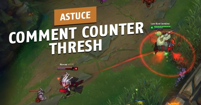 League of Legends : la technique ultime pour counter la lanterne de Thresh
