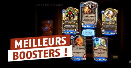 Hearthstone : les meilleures ouvertures de boosters du jeu !
