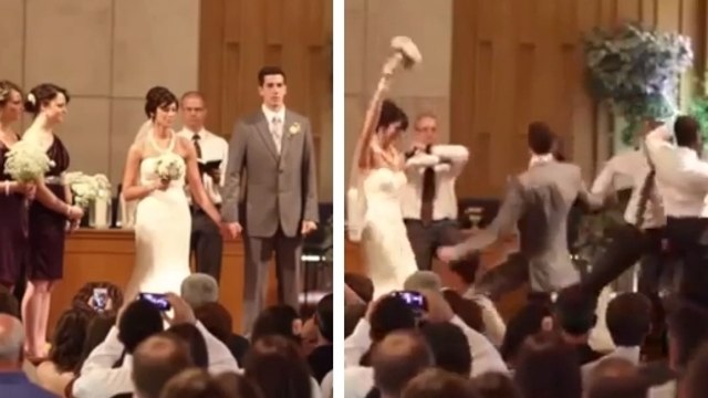 Ce mariage n'est vraiment pas comme les autres. Vous n'allez pas en revenir !