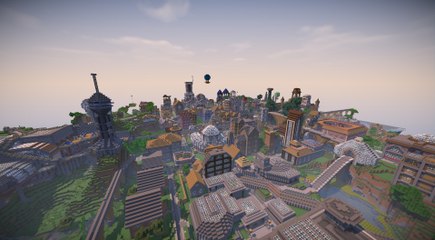 Minecraft : plus de 1500 joueurs créent la plus grande map de tous les temps