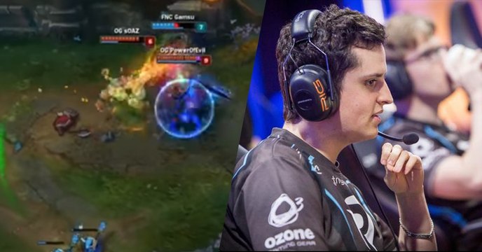 League of Legends : l'escape épique de sOAZ lors de la rencontre entre Fnatic et Origen