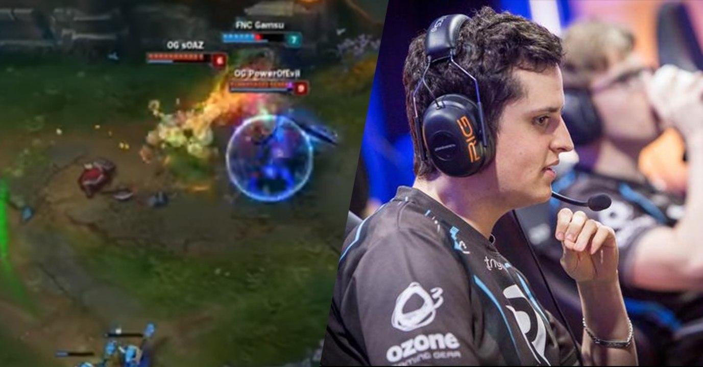 League of Legends : l'escape épique de sOAZ lors de la rencontre entre Fnatic et Origen