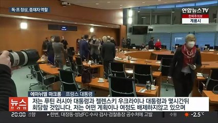 독·프 정상, 곧 러시아행…'우크라 사태' 미러 중재