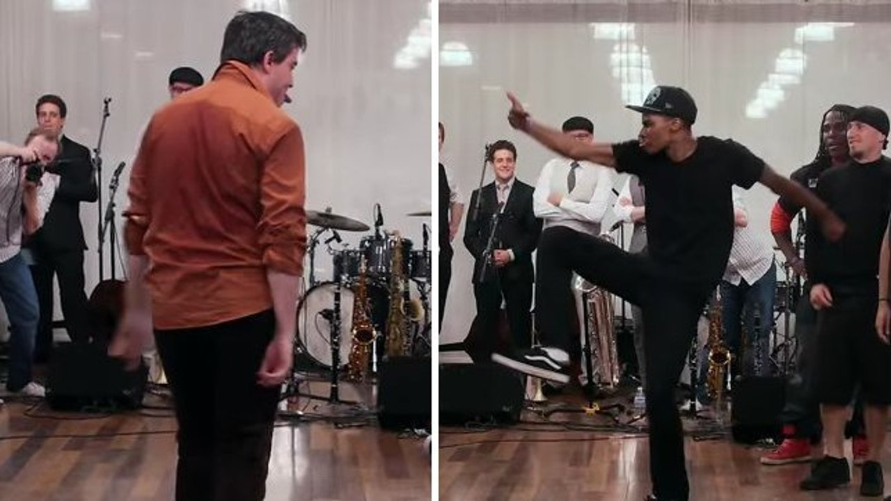 Une battle de danse vraiment pas comme les autres. Vous n'allez pas en revenir