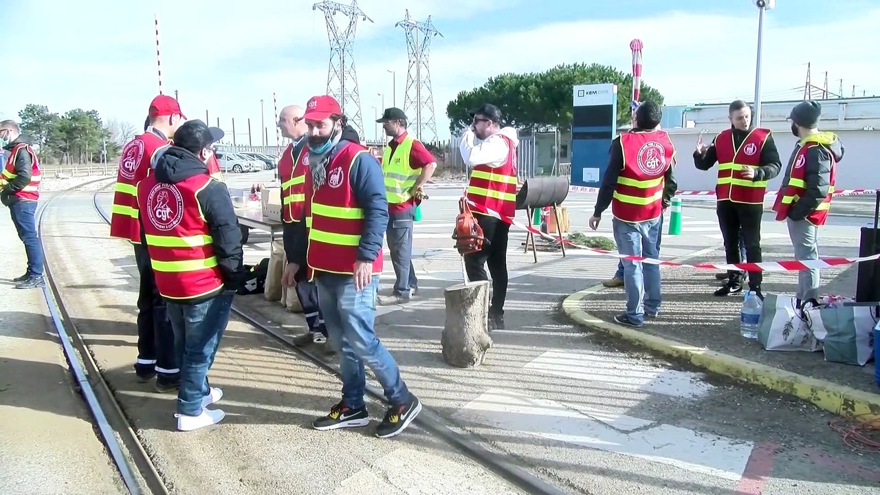 Les salariés du chimiste Kem One en grève illimité pour les salaires