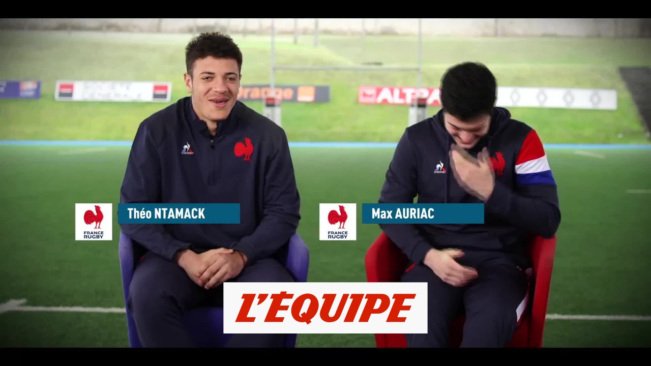 Théo Ntamack : « Du Ricard dans un verre à ballon » - Rugby - Tournoi (U20) - Bleus