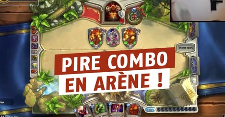 Hearthstone : il est victime d'un combo surréaliste en arène !