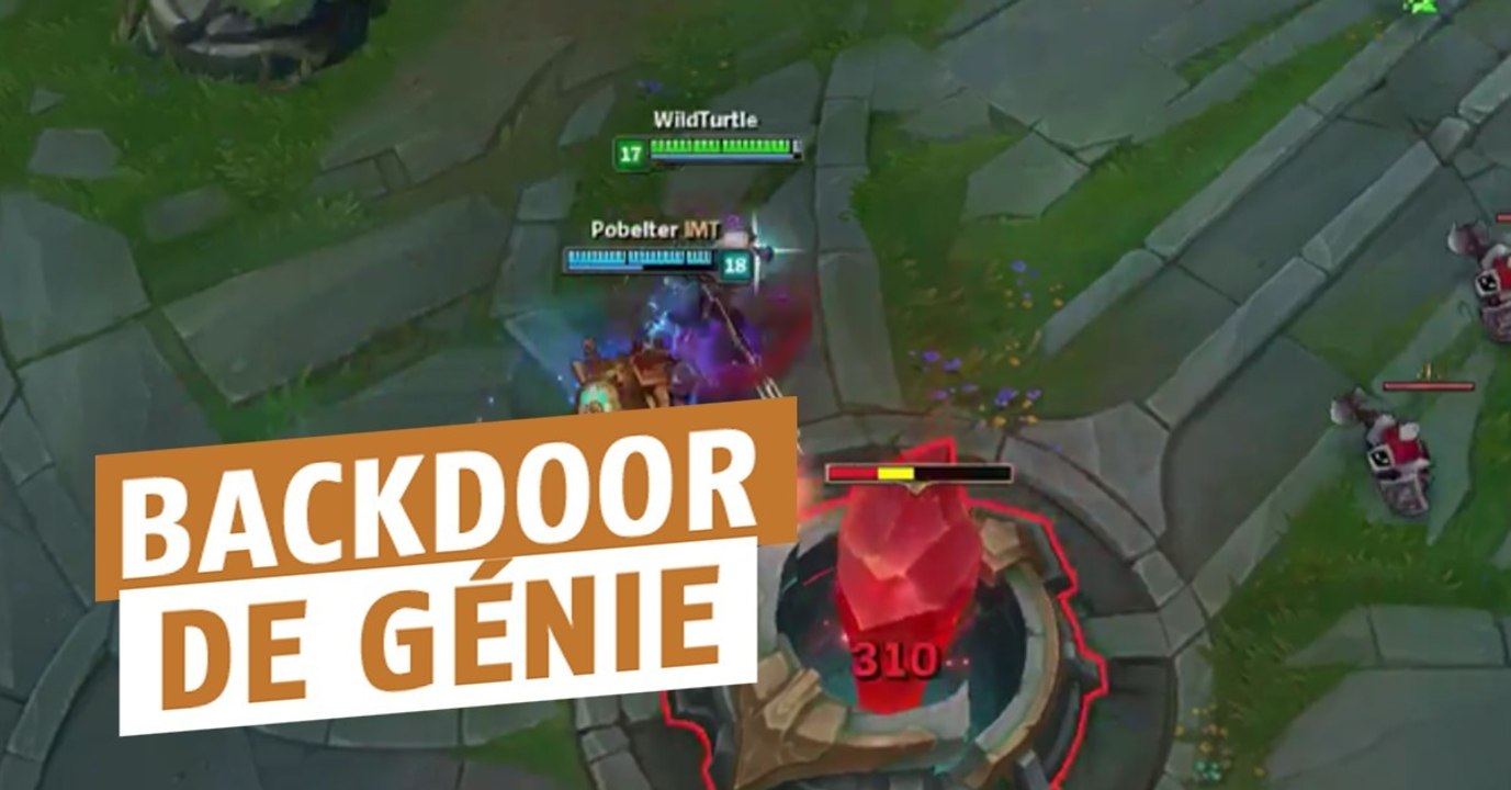 League of Legends : Pobelter et WildTurtle réalisent un backdoor incroyable à haut elo