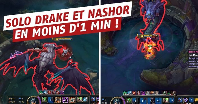 League of Legends : joué de cette manière, Olaf peut solo le Dragon Ancestral et le Nashor sans problème