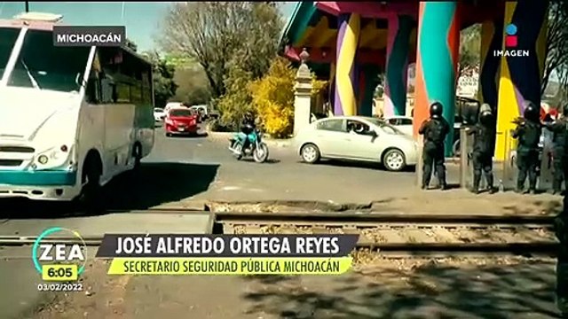 Policía de Michoacán resguarda las vías férreas ante amago de bloqueo de la CNTE