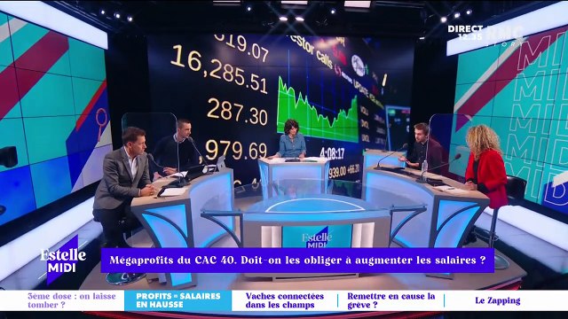 Mégaprofits du CAC 40, doit-on les obliger à augmenter les salaires ? - 03/02