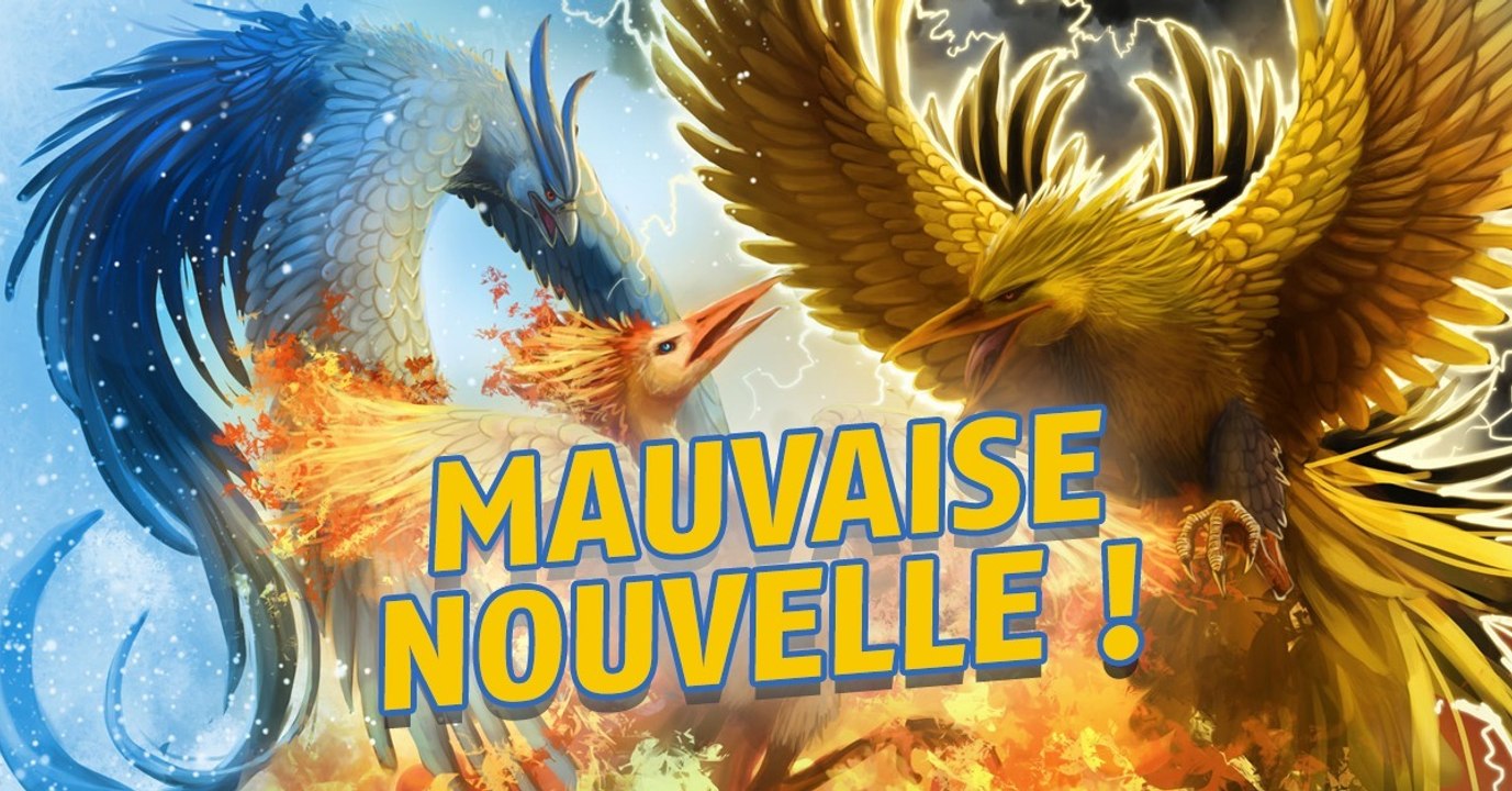 Pokémon Go : une mauvaise nouvelle pour les Pokémon légendaires