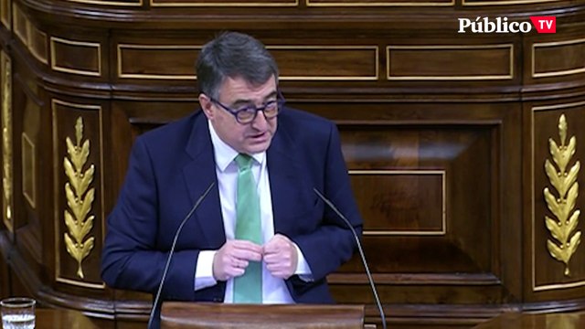 Aitor Esteban, sobre el voto en contra del PNV a la reforma laboral: Cuando la patronal dijo que no admitiría cambiar ni una coma, a mí me pareció un chantaje intolerable