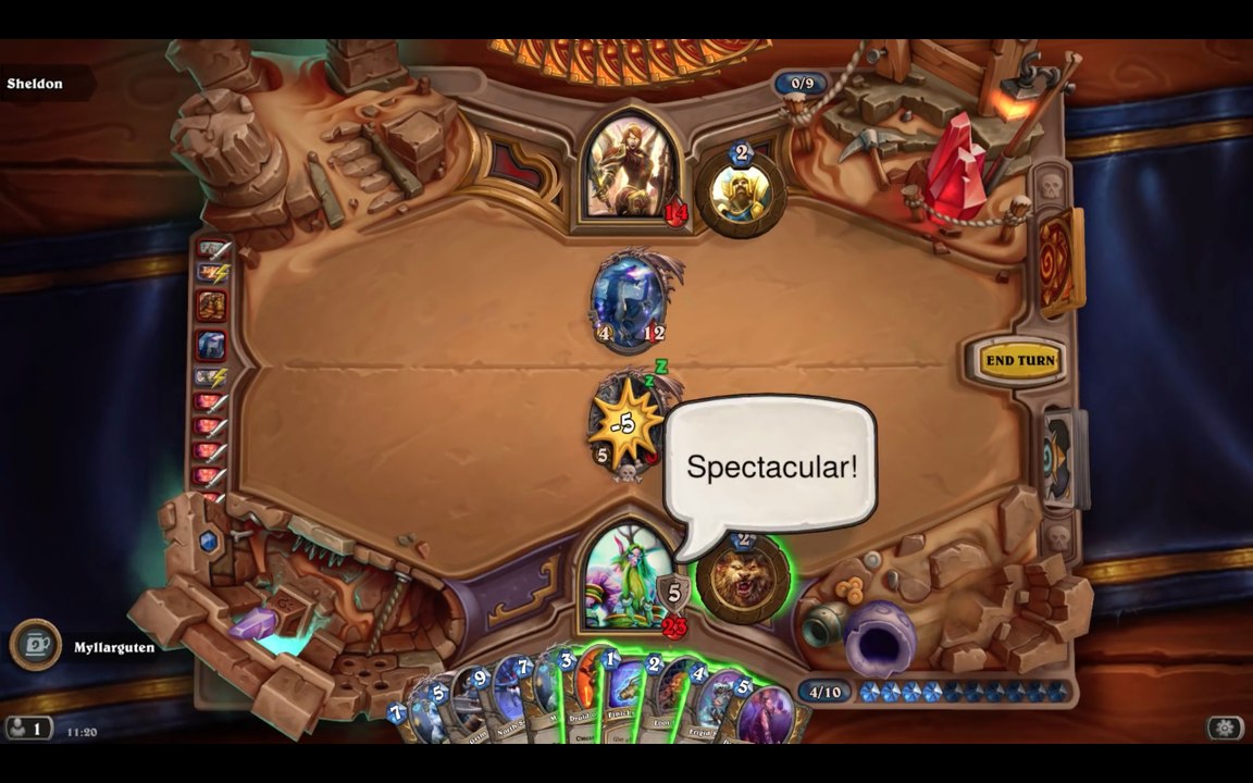 Hearthstone : comment il fallait gagner le Bras de fer de la semaine dernière !