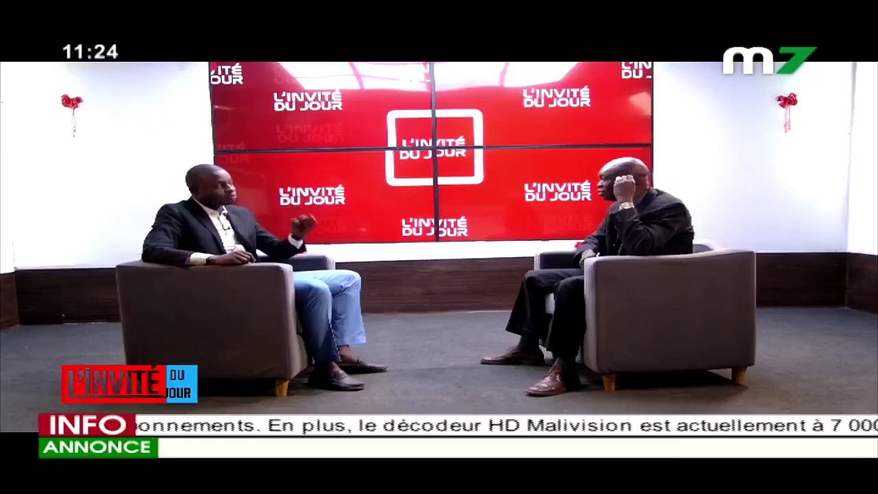 INVITE DU JOUR DU 03 FÉVRIER 2022.Invité :Youssouf Keita