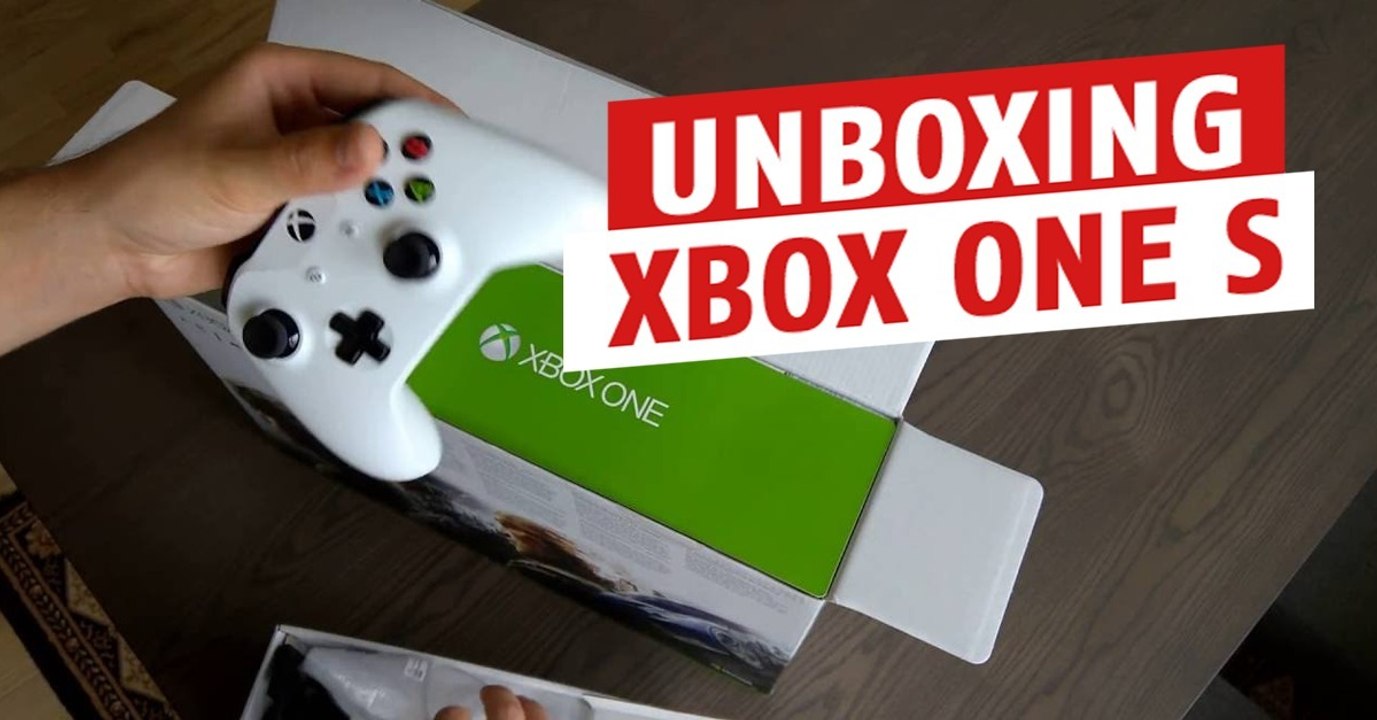 Xbox One S : un unboxing complet pour la nouvelle console de Microsoft