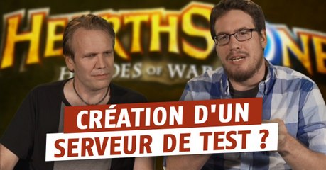 Hearthstone : Blizzard voudrait créer un serveur test pour le jeu