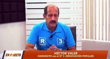 Valer, candidato antimarxista de Renovación Popular