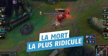 League of Legends : la mort ridicule qui donne envie de ragequit