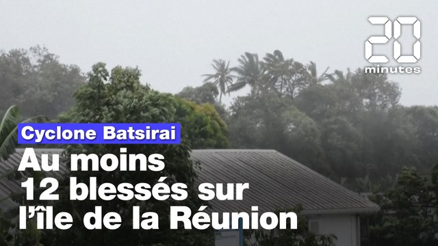 Batsirai: Déjà 12 blessés à la Réunion avant le passage du cyclone
