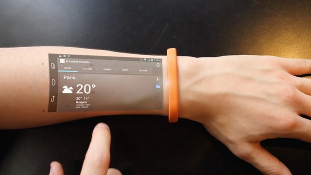 Avec ce bracelet, votre bras peut remplacer votre smartphone. Vous n'allez pas en revenir !