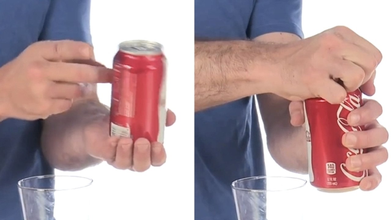 Vous avez secoué votre canette de soda ? Voici une méthode pour l'ouvrir sans risque