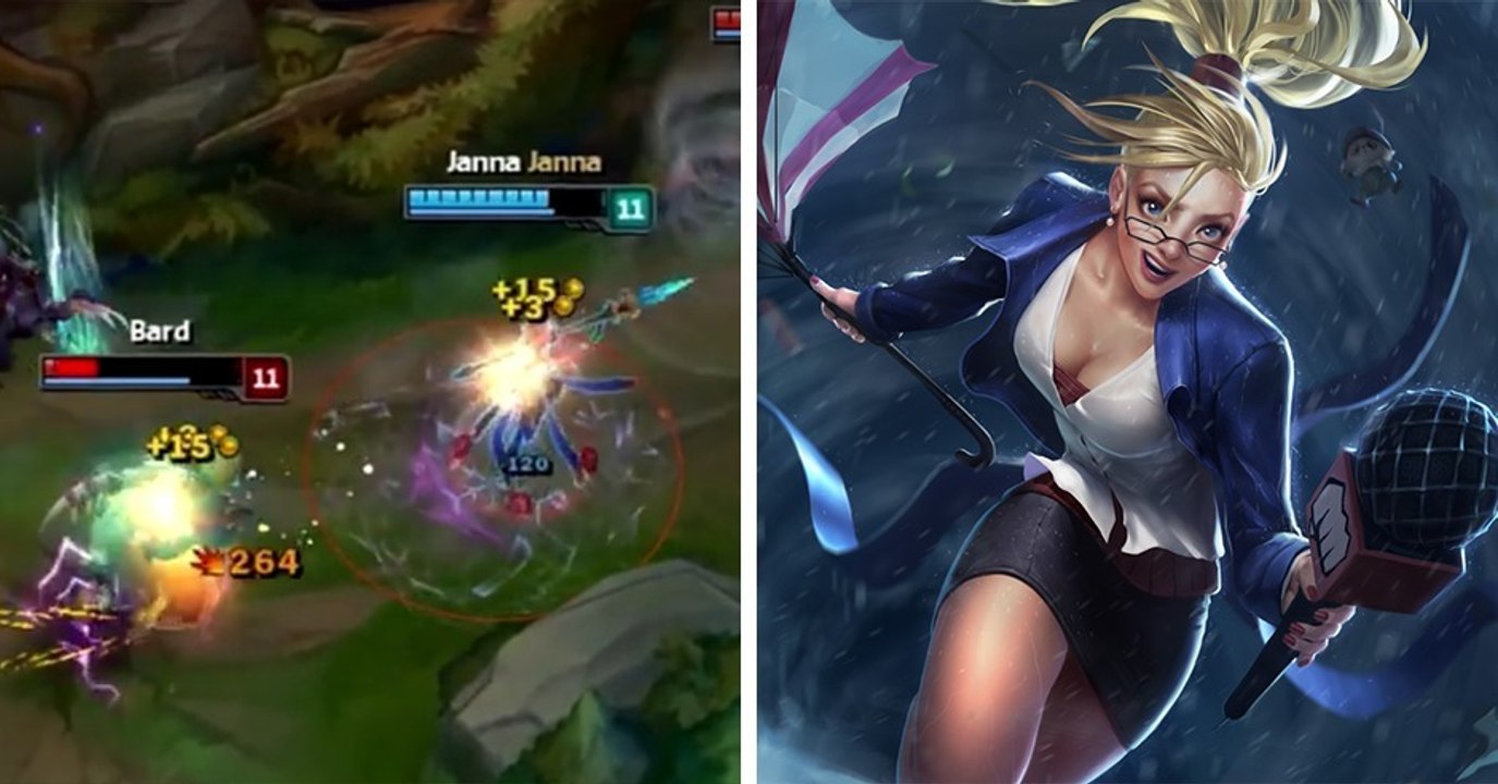 League of Legends : les plus belles actions des meilleurs joueurs de Janna