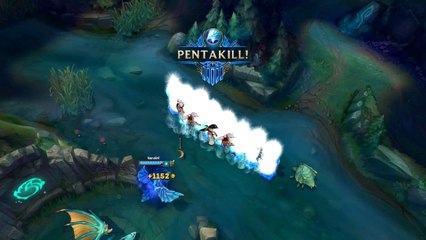 League of Legends : faire un penta avec le mur d'Anivia c'est possible