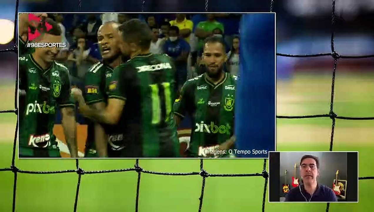 98 Esportes | "Não foi um erro tipo muito difícil. O bandeira estava bem posicionado", destaca CJ sobre erro da arbitragem em gol anulado do Cruzeiro