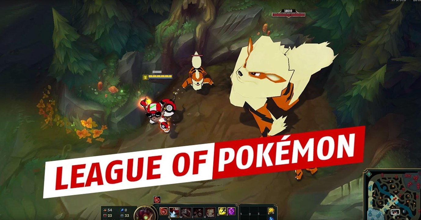 League of Legends : voici à quoi ressemblerait un jeu League of Pokémon