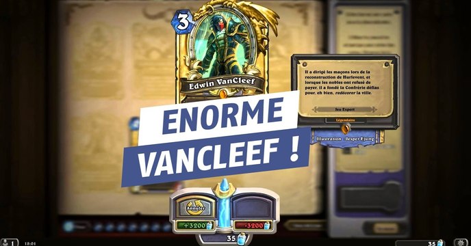 Hearthstone : quand Edwin VanCleef remporte la partie à lui seul