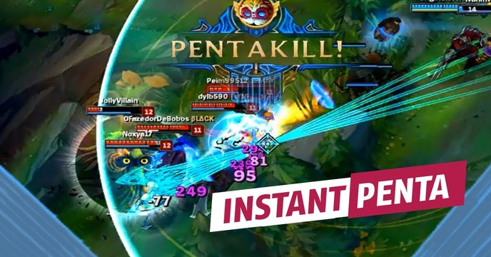 League of Legends : Heimerdinger est capable de faire un penta en seulement 2 secondes