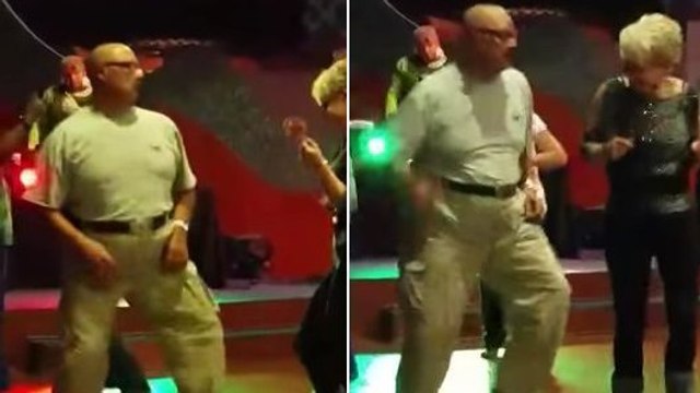 Ce grand-père est un danseur fou. Vous n'allez pas y croire