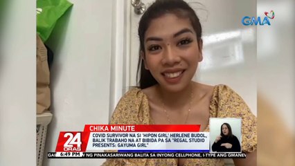 COVID survivor na si 'Hipon Girl' Herlene Budol, balik trabaho na at bibida pa sa "Regal Studio Presents: Gayuma Girl" | 24 Oras