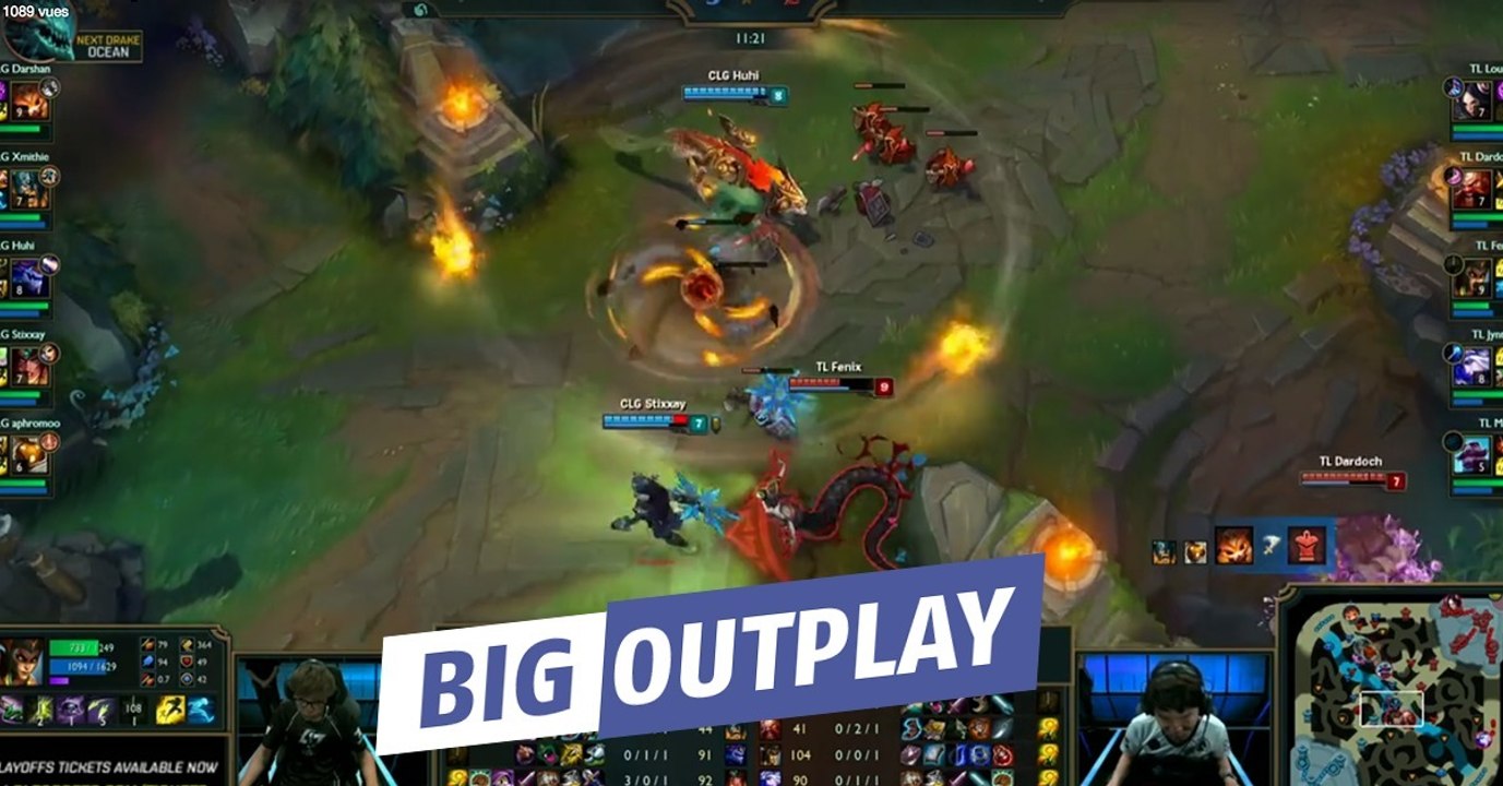 League of Legends : Stixxay outplay totalement l'ultime de Cassiopeia