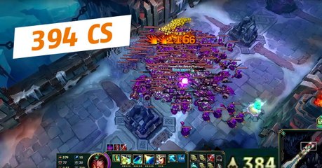 League of Legends : il farm 394 sbires avec un seul ricochet de Sivir