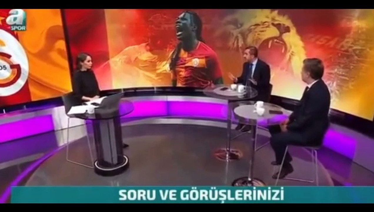 A Spor canlı yayınında sunucu fazla dayanamadı! Melike Çelik kahkahayı bastı