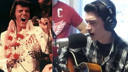 Cet ado chante une chanson d'Elvis à la radio. Sa performance a laissé tout le monde sans voix