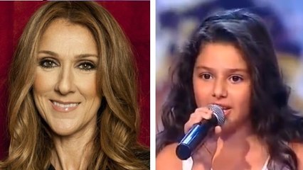 Cette fille de 9 ans chante comme Céline Dion. Elle va vous épater
