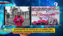 Fiesta de la Candelaria: Suspensión de celebración ocasiona grandes perdidas