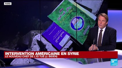 Syrie : le chef de l'organisation État islamique a été "éliminé du champ du bataille" (Biden)