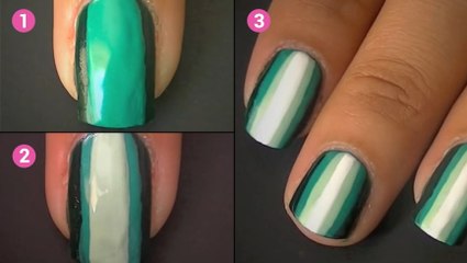 Réalisez une manucure dégradée en quelques minutes seulement. Cette technique est extrêmement simple !