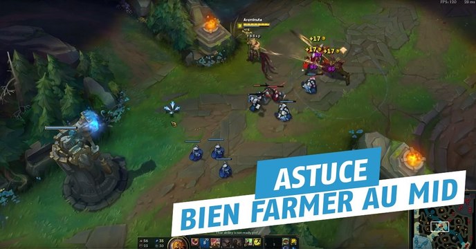 League of Legends : les 10 conseils pour avoir un farm parfait sur sa midlane