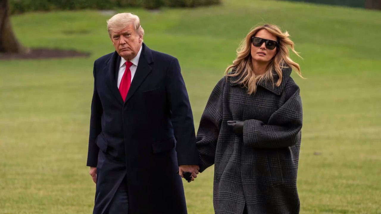 Melania und Donald Trump: Das Weiße Haus leert sich und der Unmut wächst