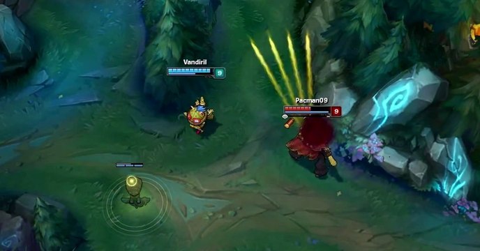 League of Legends : Graves bug quand il est aveuglé