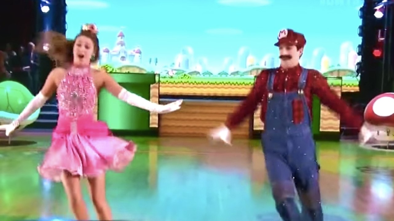 Ils ont réalisé une chorégraphie inspirée de Mario Bros. Le résultat est génial !